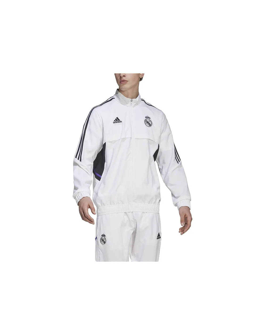 Veste de présentation adidas Real Madrid Condivo 22 Man Wh