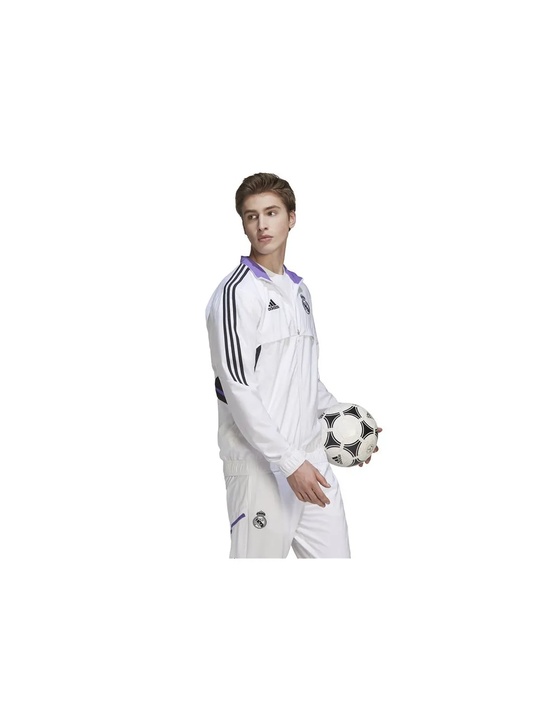 Veste de présentation adidas Real Madrid Condivo 22 Man Wh