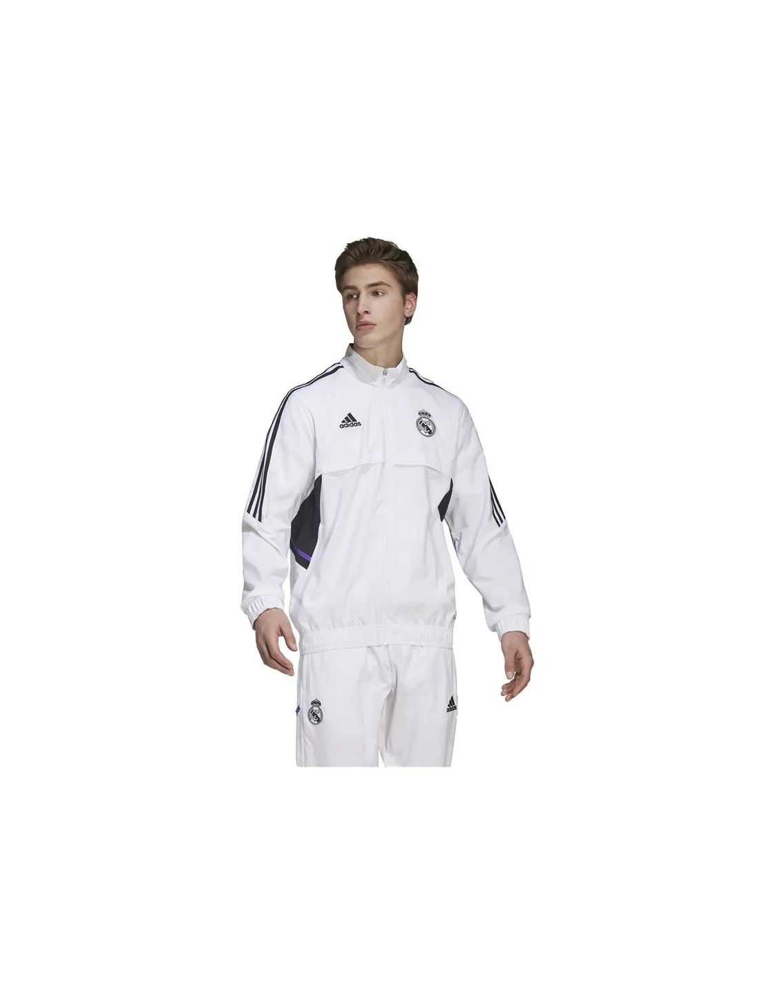 Veste de présentation adidas Real Madrid Condivo 22 Man Wh