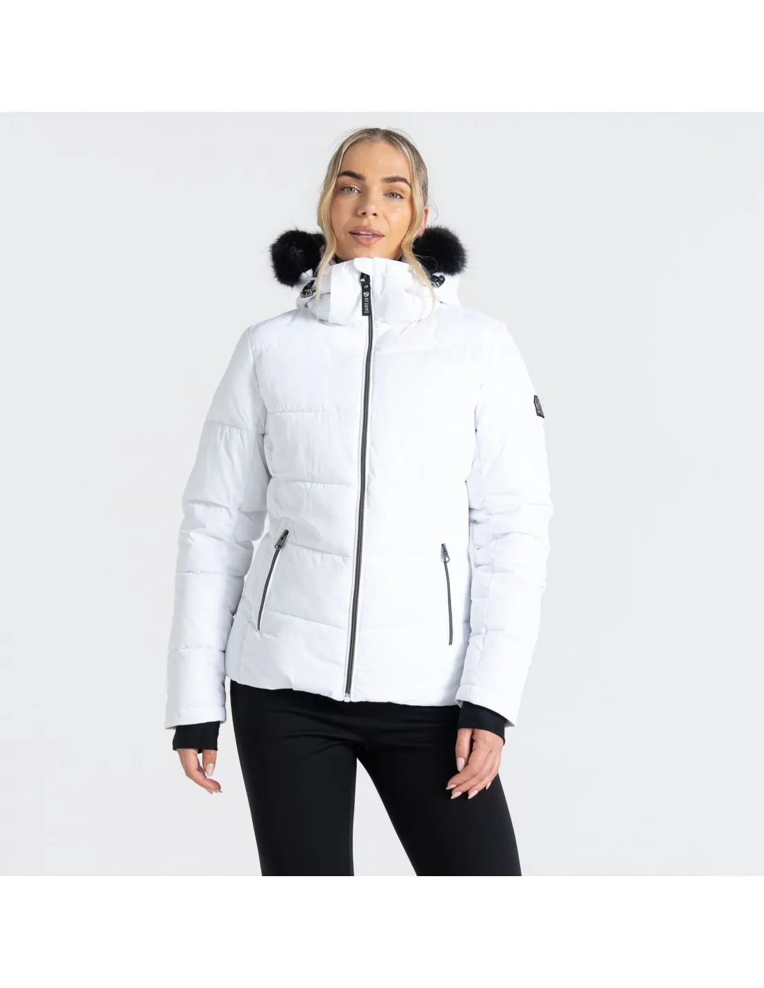 Veste de Ski Femme Dare 2B Glamorize IV White 2024