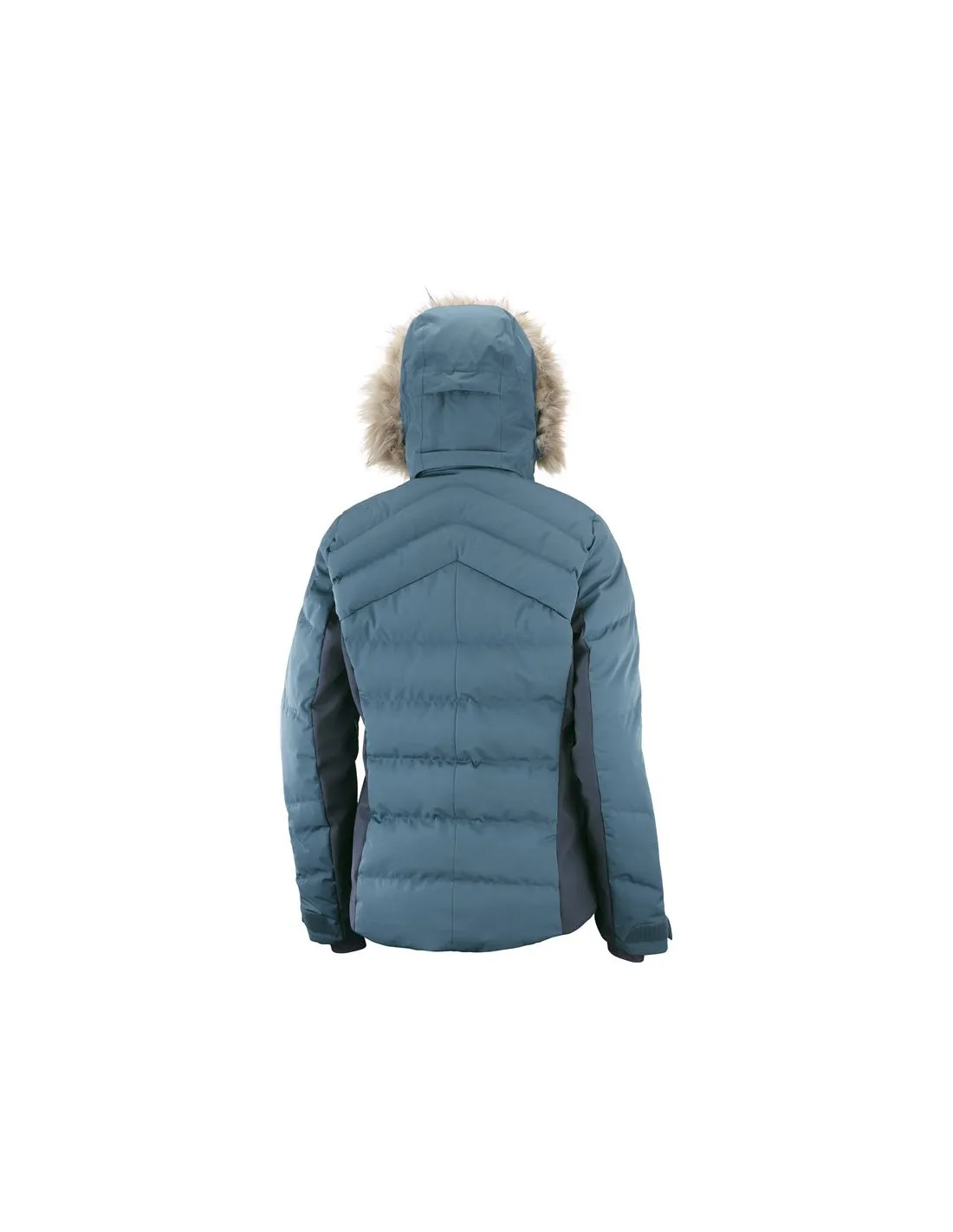 Veste de ski Salomon Stormcozy W Bleu clair