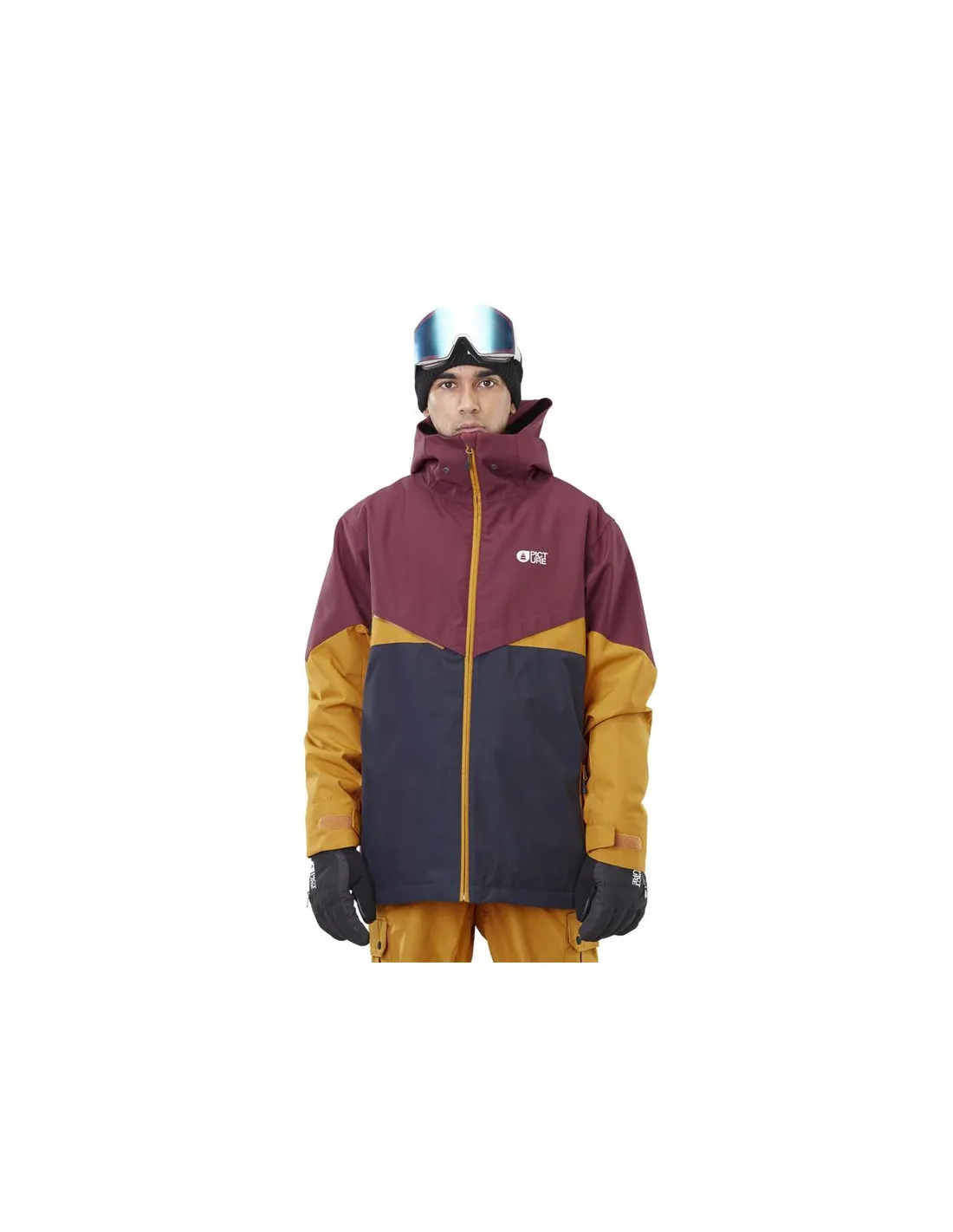 Veste de snowboard Picture Stone Man Brown