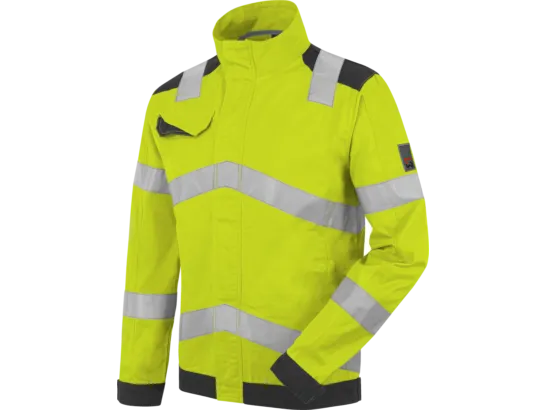 Veste de travail Fluo Industriel Haute-Visibilité Würth MODYF Jaune/Anthracite