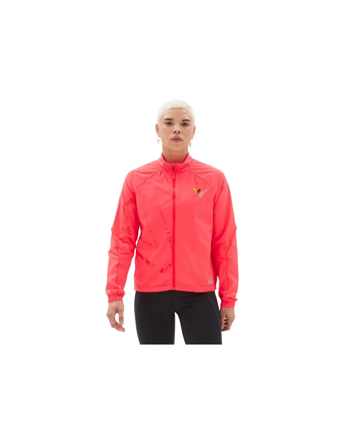 Veste New Balance Imprimé Impact Run orange Femmes