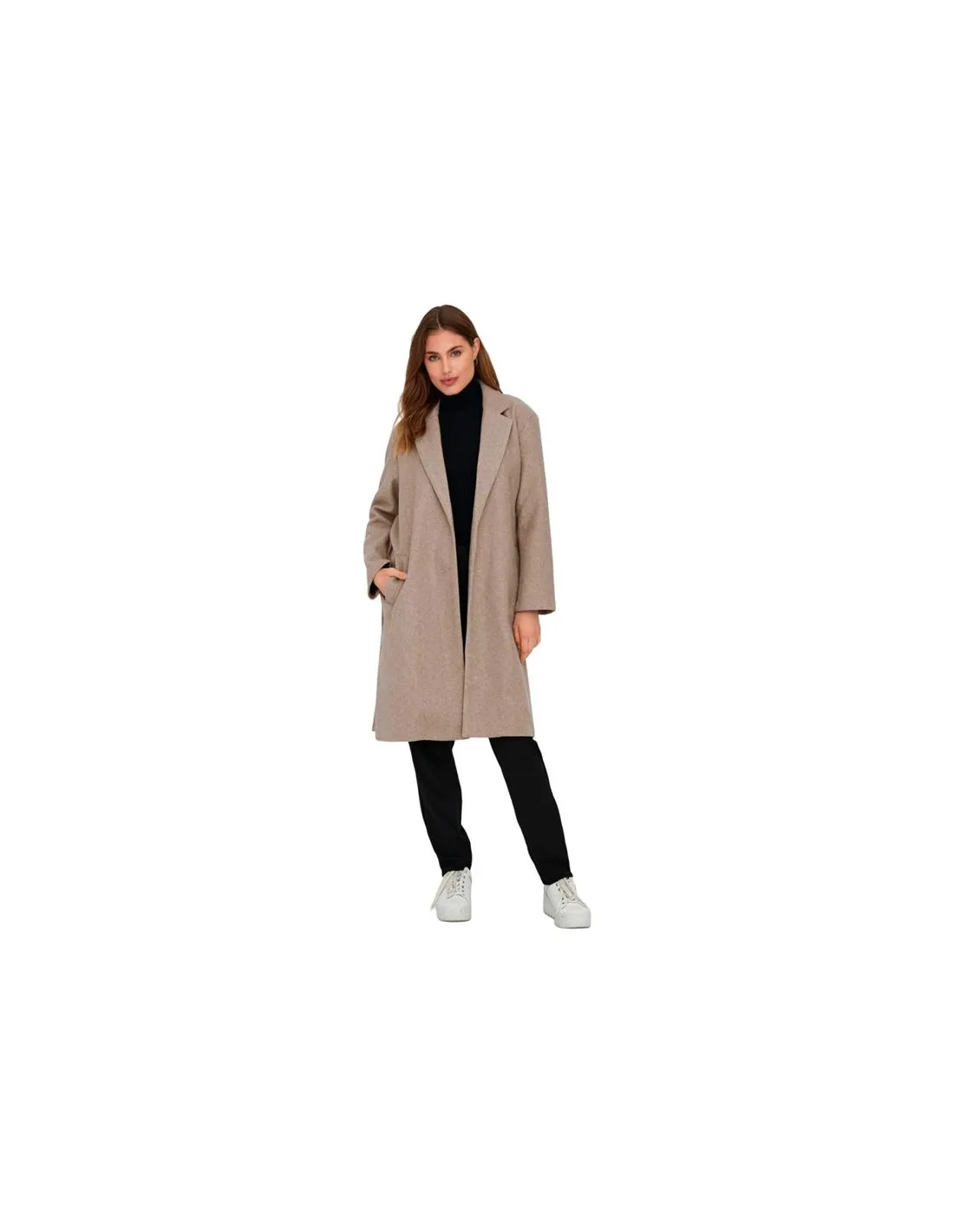 Veste Only trillion Long Coatigan Mocha Meringue Femme