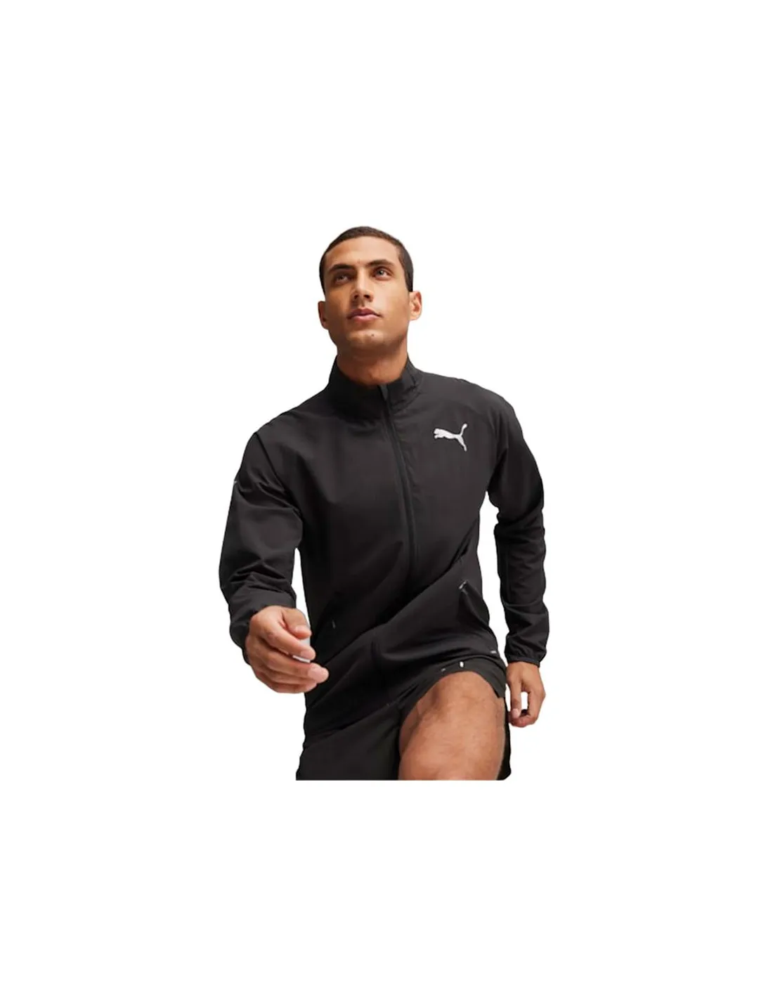 Veste par Running Puma Run Elite Ultraweave Homme Noir