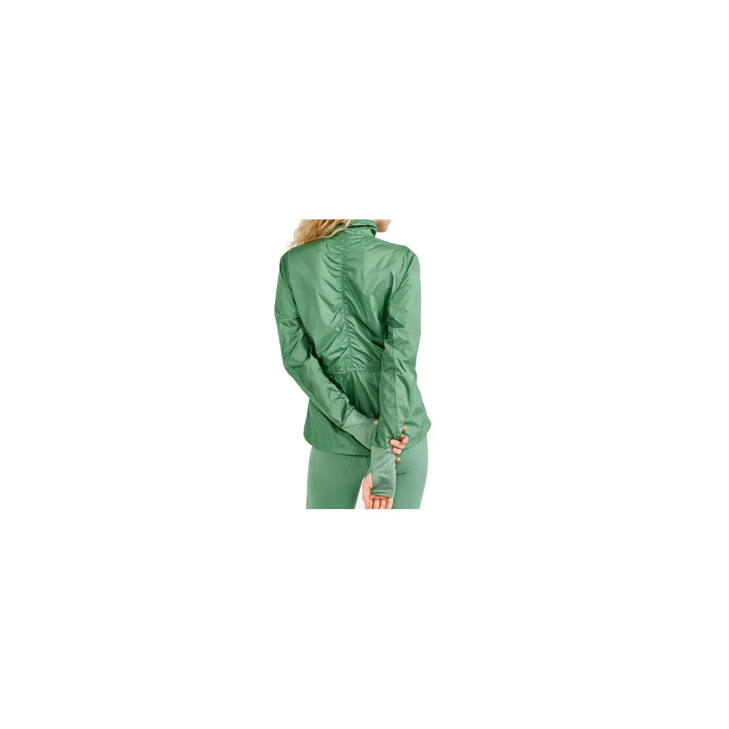 Veste Running Zippée CRAFT FEMME ADV ESSENCE WIND Vert PE 2022