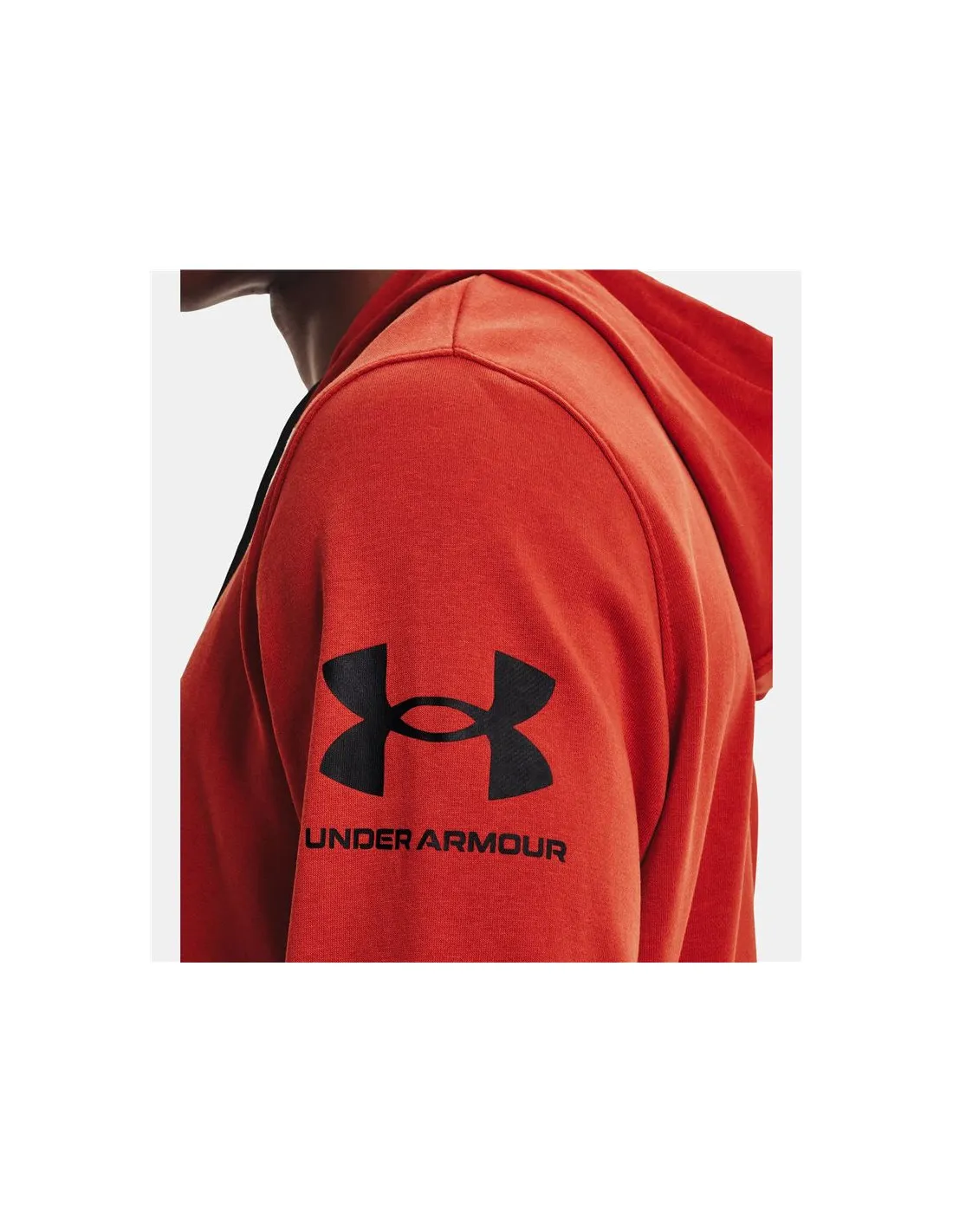 Veste Under Armour Rival Terry Man Rouge/Noir