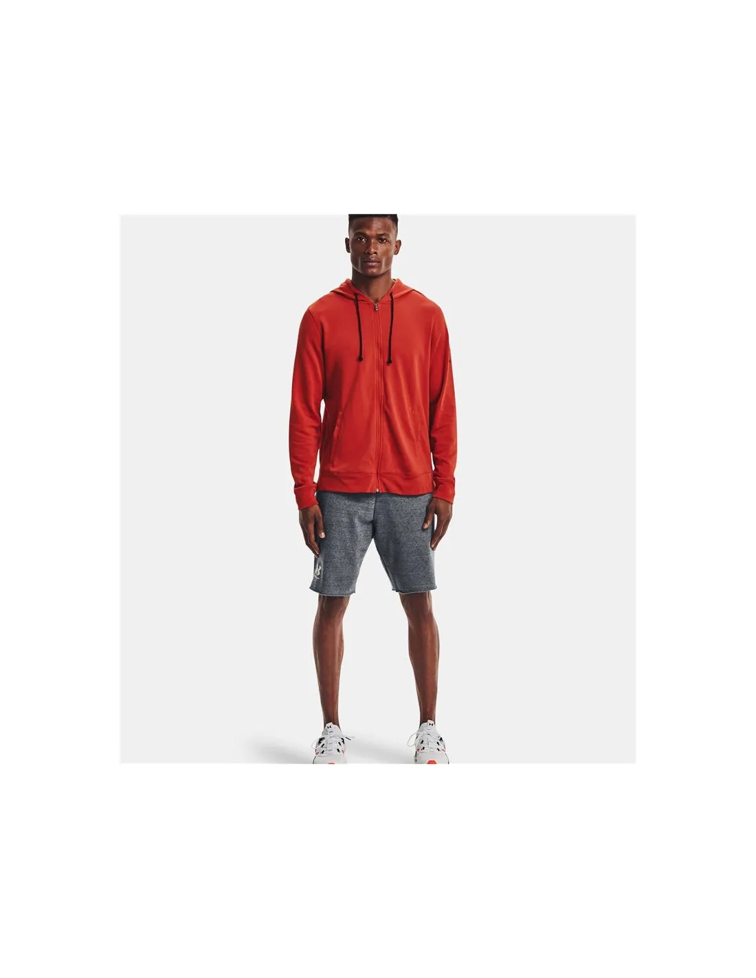 Veste Under Armour Rival Terry Man Rouge/Noir