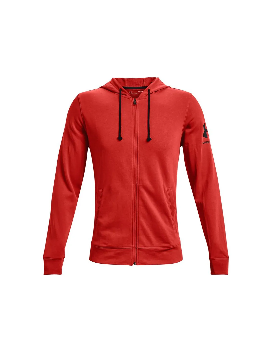 Veste Under Armour Rival Terry Man Rouge/Noir