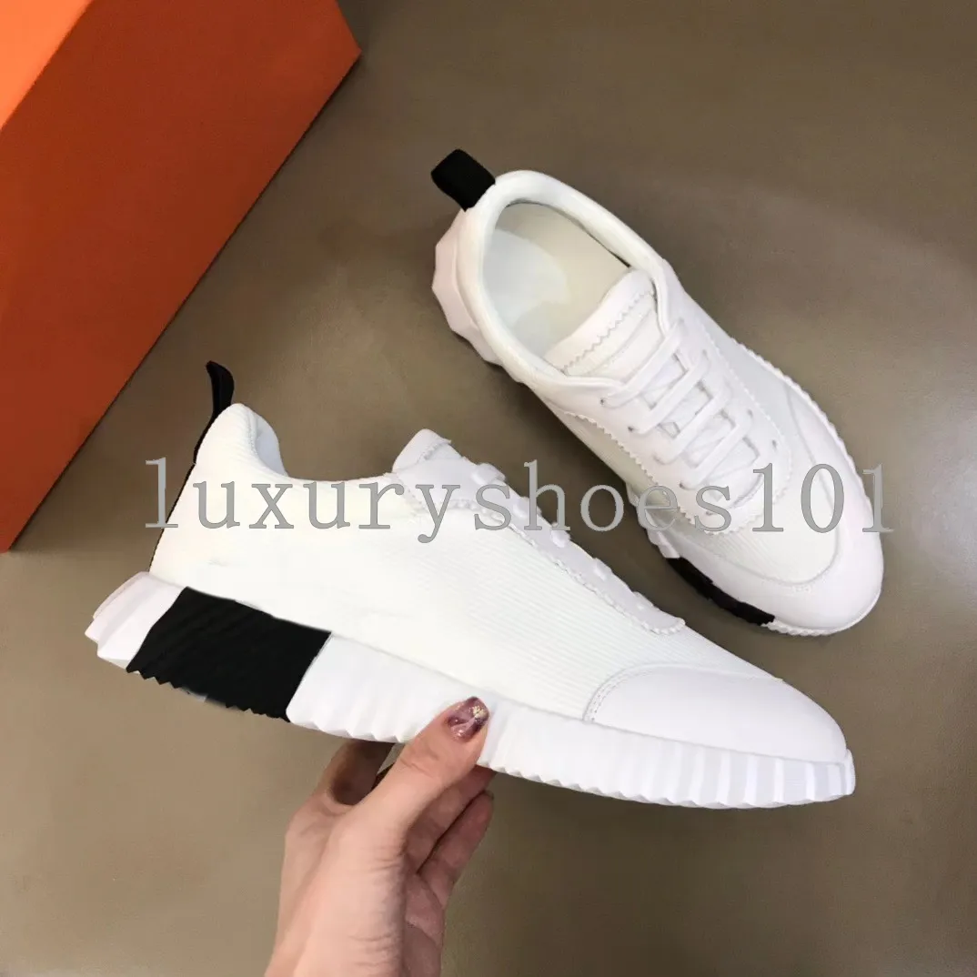 ✨ 5 Estrellas Bouncing Sneaker Designer Daim Chaussures Casual Baskets Respirant Patchwork Mesh Chaussure De Course Femmes Homme